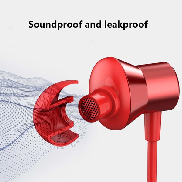 ყურსასმენი Lenovo HF130 Wired Earphone Red