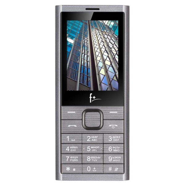 მობილური ტელეფონი F+ B241 2.4'' 32MB Dual Sim Dark Grey