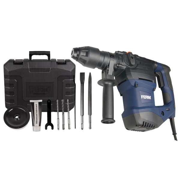 პერფორატორი FERM HDM1037 Rotary hammer 1500W - 4 functions Blue