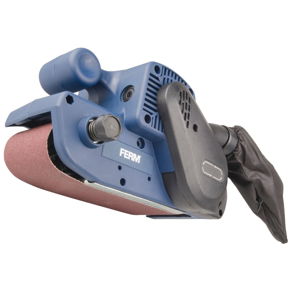 ლენტური სახეხი მანქანა FERM BSM1024 Belt sander 900W with dust bag Blue