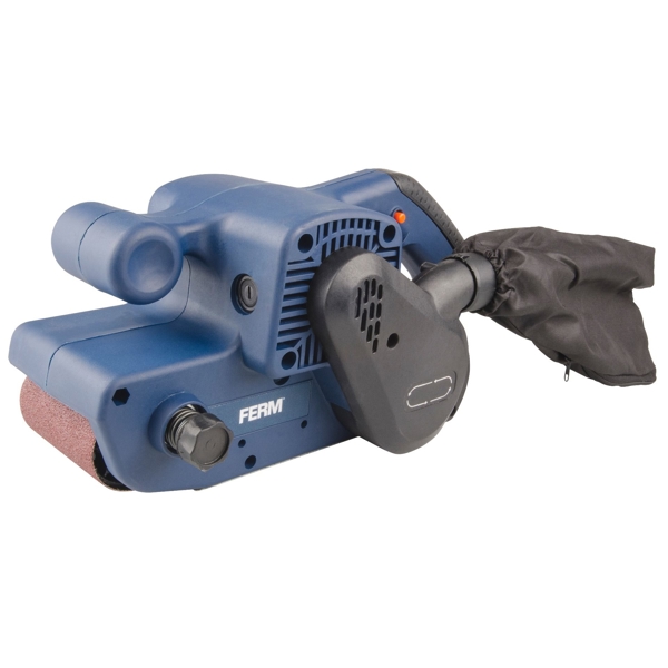 ლენტური სახეხი მანქანა FERM BSM1024 Belt sander 900W with dust bag Blue