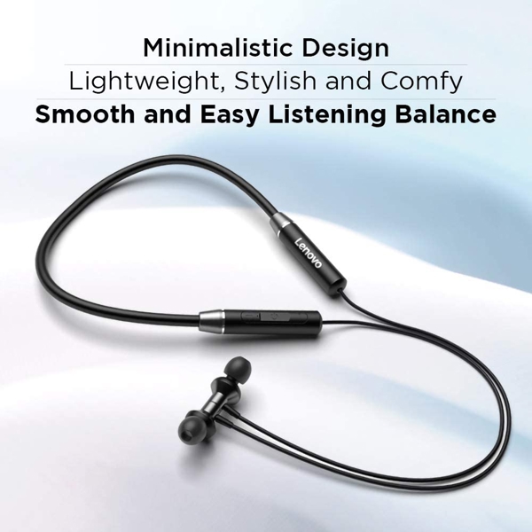 ყურსასმენი Lenovo HE05 Bluetooth Earphone Black