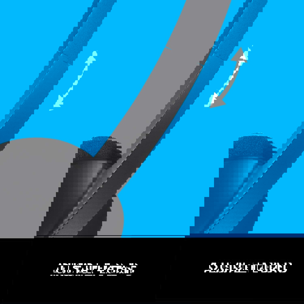 ყურსასმენი LOGITECH H340 USB Headset EMEA Black (V5L981000475)