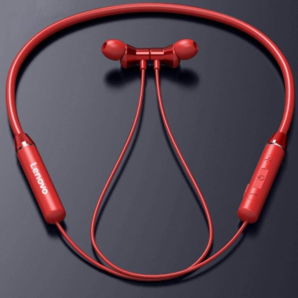 ყურსასმენი Lenovo HE05 Bluetooth Earphone Red