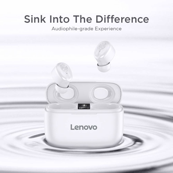 ყურსასმენი Lenovo HT18 Bluetooth Earphone White