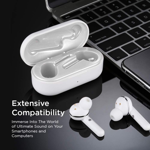 ყურსასმენი Lenovo HT28 Bluetooth Earphone White