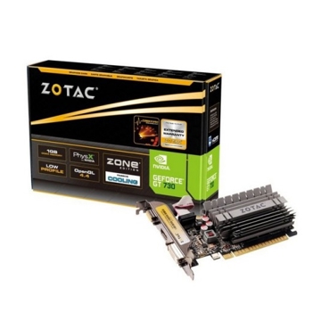 ვიდეო დაფა ZOTAC GT 730 ZONE Edition 2GB, DDR3, PCI Express 2.0