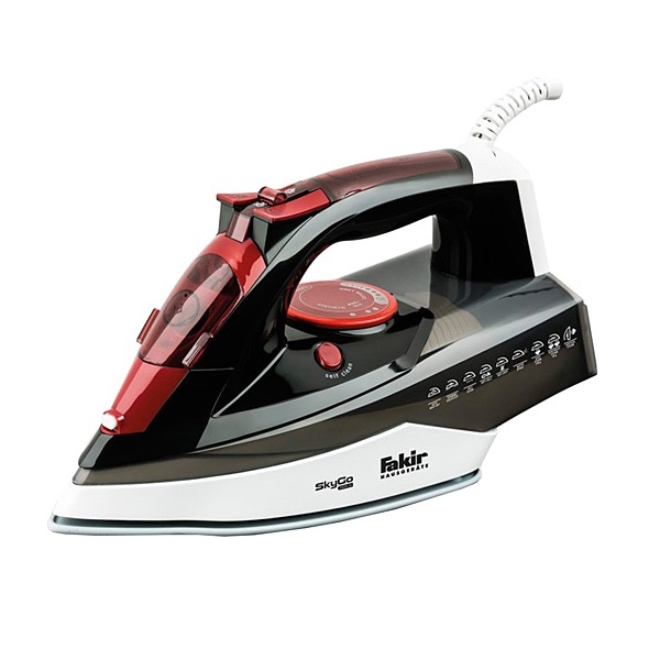 ორთქლის უთო Fakir 8690394671867 SKYGO, 2800W, 350ML, Steam Iron, Black