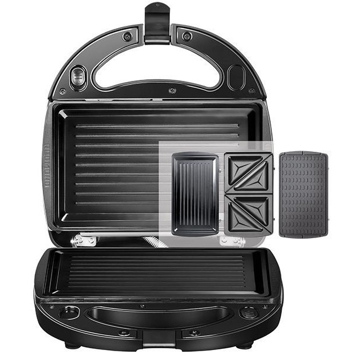 სნდვიჩმეიკერი Redmond RMB-M616/3 Sandwich Maker 700W Black