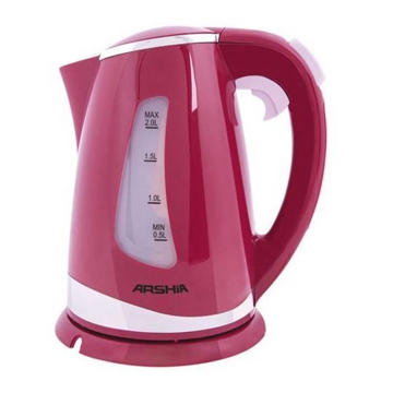 ელექტრო ჩაიდანი ARSHIA EK150-1800, 2000W, 2L, Electric Kettle, Pink