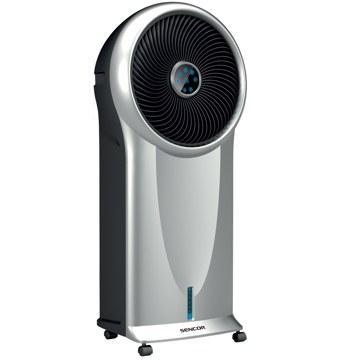 ვენტილატორი Sencor SFN 9011SL, 110W, Fan And Humidifier, BlackSilver