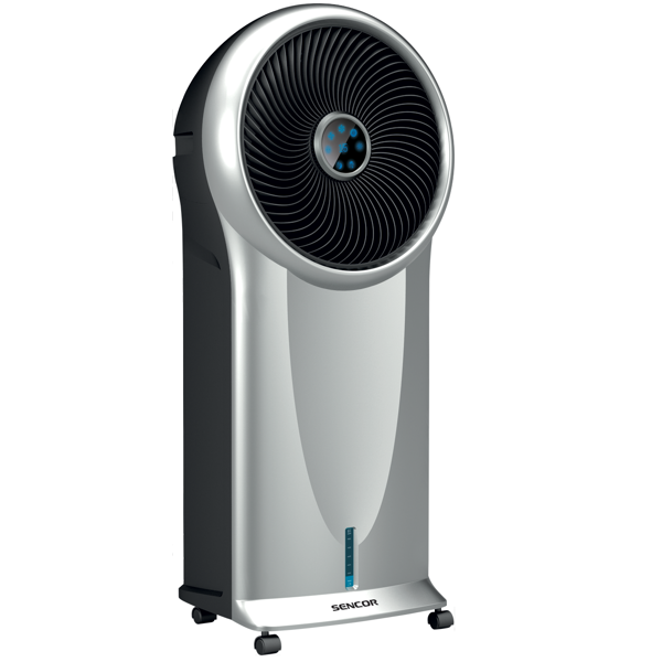 Sencor SFN 9011SL, 110W, Fan And Humidifier, BlackSilver