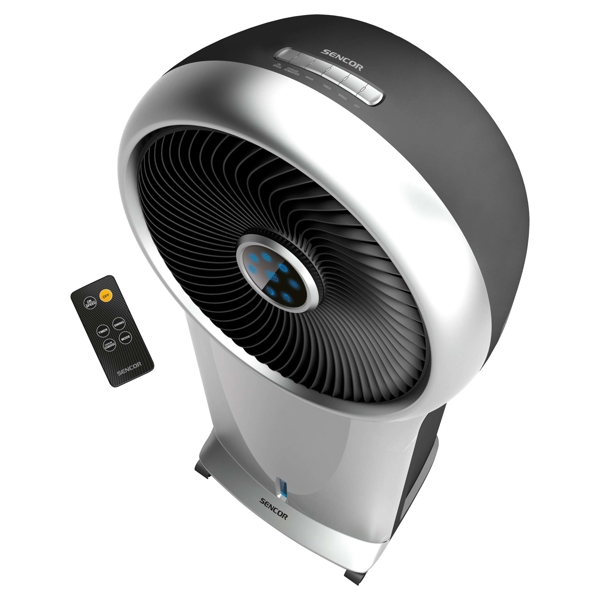 Sencor SFN 9011SL, 110W, Fan And Humidifier, BlackSilver