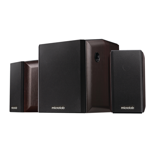 დინამიკი MICROLAB Speakers FC-340 2,1, Dark wood