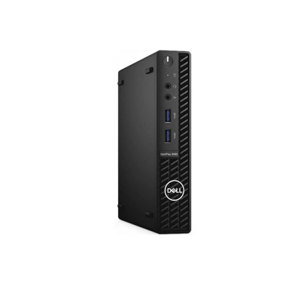 Dell Optiplex 3080 MFF MICRO PC/Core i3-10100T / 8GB/256GB SSD / Integrated/No optical drive/WLAN + BT/Kb/Mouse/Ubuntu/War 3Yrw