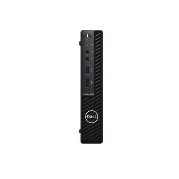 Dell Optiplex 3080 MFF MICRO PC/Core i3-10100T / 8GB/256GB SSD / Integrated/No optical drive/WLAN + BT/Kb/Mouse/Ubuntu/War 3Yrw