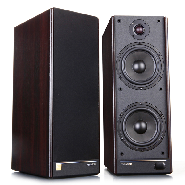 MICROLAB Speakers 2.0 SOLO 9С Wooden 140W RMS LOUDSPEAKERS