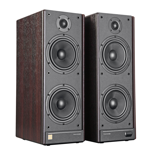 MICROLAB Speakers 2.0 SOLO 9С Wooden 140W RMS LOUDSPEAKERS