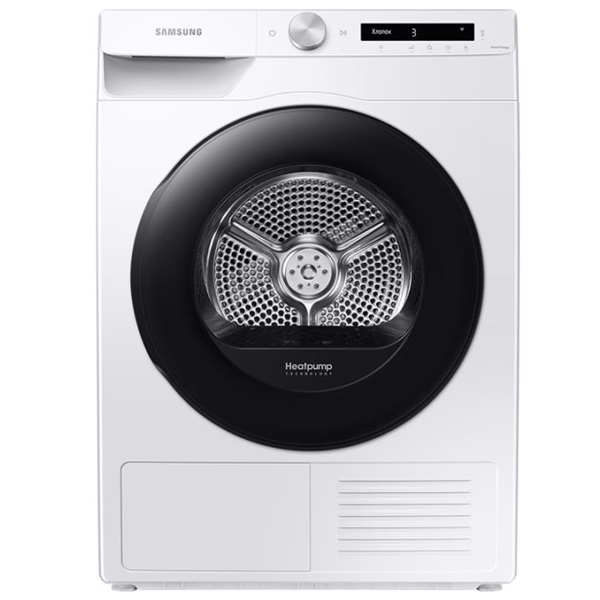 საშრობი მანქანა SAMSUNG DV90T5240AW/LP, 9 kg, A+++