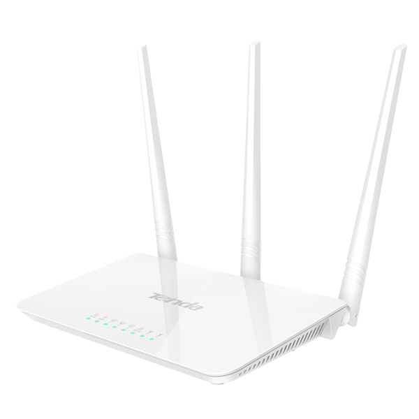 როუტერი Tenda F3 300Mbps Wireless Router, External 2.4 GHz White