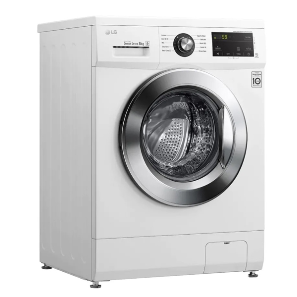 სარეცხი მანქანა LG F4J3TN5WE 8 kg 1400 rpm A White