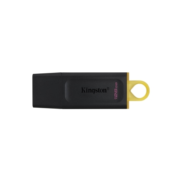 USB ფლეშ მეხსიერება Kingston DTX/128GB, 128GB, USB 3.2, Black/Yellow