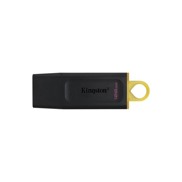 USB ფლეშ მეხსიერება Kingston DTX/128GB, 128GB, USB 3.2, Black/Yellow