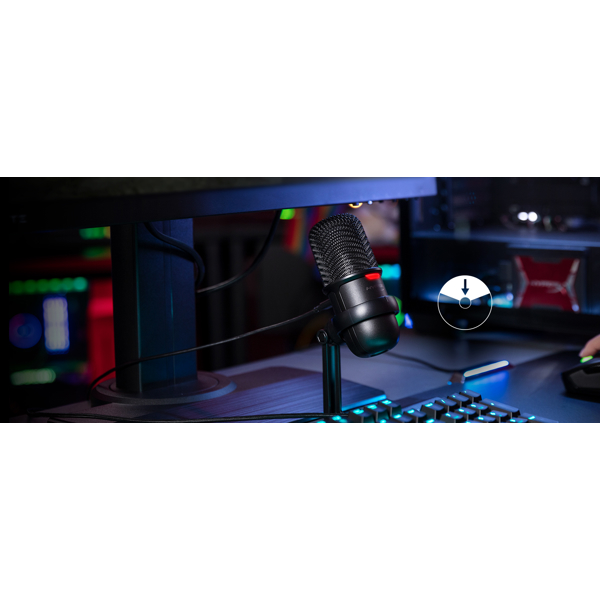 მიკროფონი HyperX Microphone SoloCast, Black