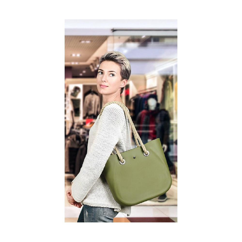 საყიდლების ჩანთა Ardesto AR1810KB Shopping Bag S Green