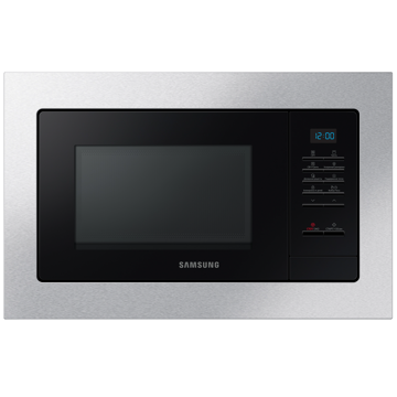 ჩასაშენებელი მიკროტალღური ღუმელი Samsung MG20A7013AT/BW Microwave, Built-in 20 L, 1100W Silver