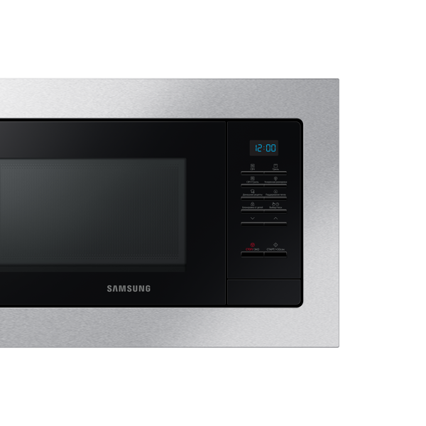 ჩასაშენებელი მიკროტალღური ღუმელი Samsung MG20A7013AT/BW Microwave, Built-in 20 L, 1100W Silver