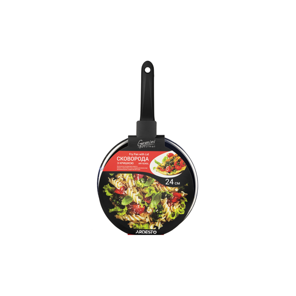 ტაფა Ardesto AR1924GL Frying pan Gemini Gourmet With Lid 