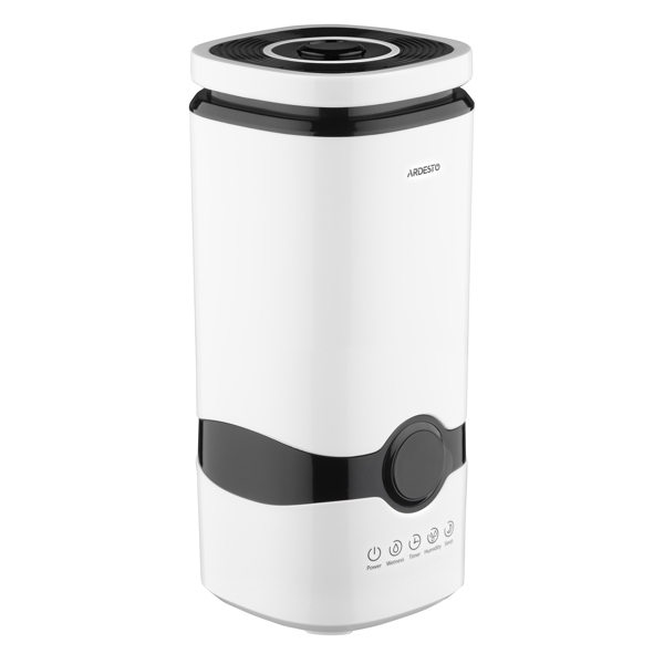 Ardesto USH-M-LCD-4L-W 28W, 4L, 40m², Air humidifier White