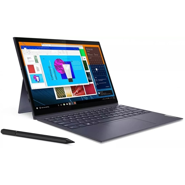 ნოუთბუქი Lenovo Yoga Duet 7 13" I5-10210U 8GB, 256GB SSD Folio Keyboard + Stylus W10H Slate Grey