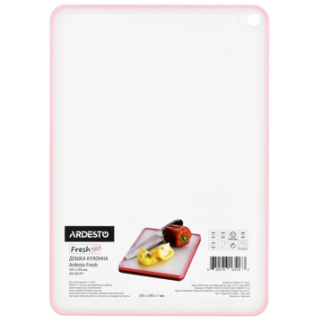 საჭრელი დაფა Ardesto AR1401PP Kitchen board Fresh Pink