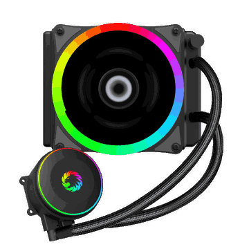 ქულერი GAMEMAX ICEBERG 120-Rainbow Water cooling system