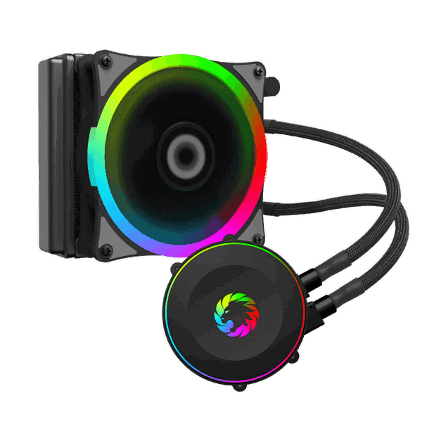 ქულერი GAMEMAX ICEBERG 120-Rainbow Water cooling system