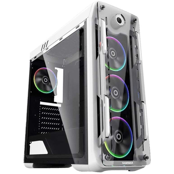 ქეისი Gamemax G510 Optical RGB Mid Tower Case White