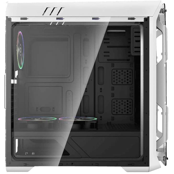 ქეისი Gamemax G510 Optical RGB Mid Tower Case White