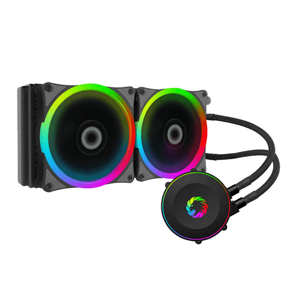 ქულერი GAMEMAX ICEBERG 240-Rainbow Water cooling system