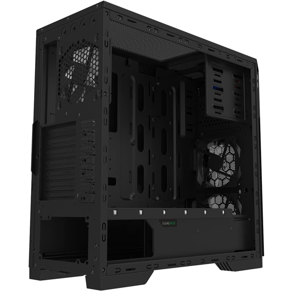 ქეისი GAMEMAX KALLIS, MidT 120 RGB without PSU Black