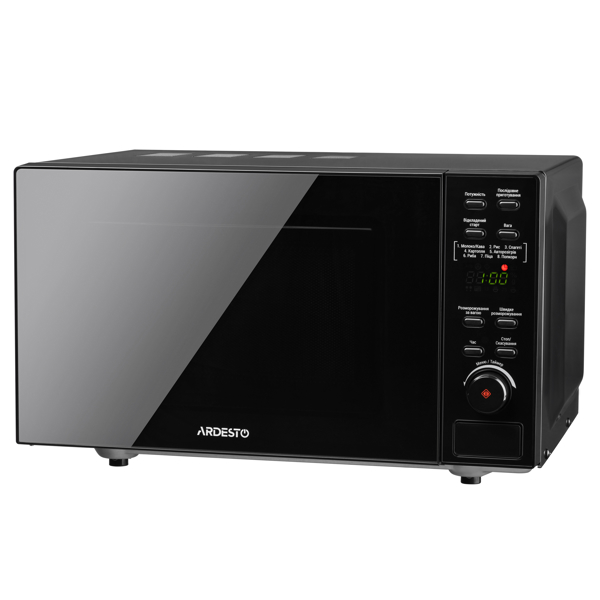 Ardesto GO-E865B, 800W, 20L, Microwave Oven, Black