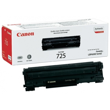 ტონერი 725 Black Toner Cartridge 3484B002AA