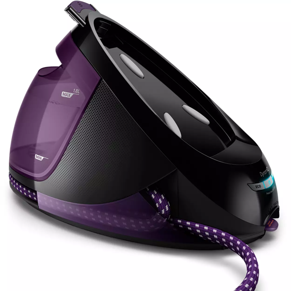 უთო Philips GC9675/80 Steam Generator Iron 1.8 L, 2700 W Black/Violet