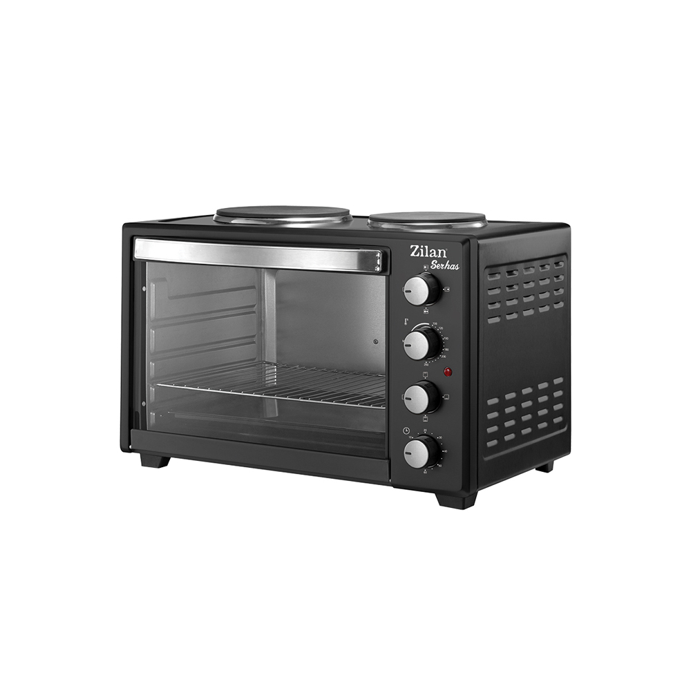 ელექტრო ღუმელი Zilan ZLN2935, 45L, 3200W, Black