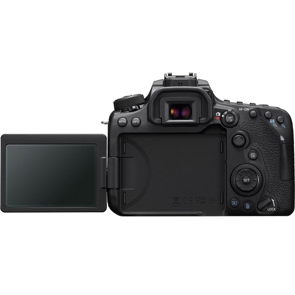 ციფრული ფოტოაპარატი Canon EOS 90D EF-S 18-55mm IS STM Kit Digital Camera with Lens Black