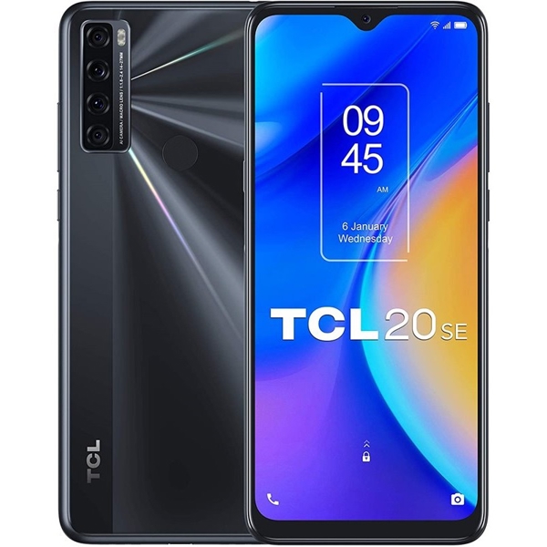 მობილური ტელეფონი TCL 20 SE T671F 4GB, 128GB Dual Sim LTE Black