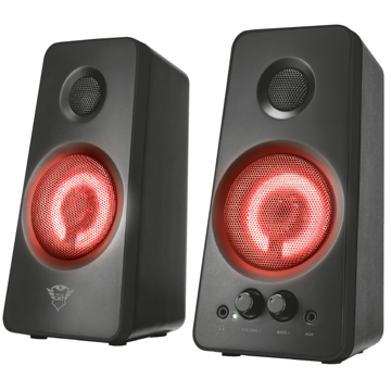 დინამიკი Trust GXT 608 Tytan Illuminated 2.0 Speaker Set, 3.5 mm Black