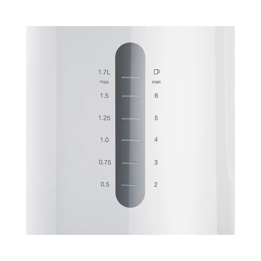 ელექტრო ჩაიდანი BRAUN WK1100WH 1.7L, 2200 W White