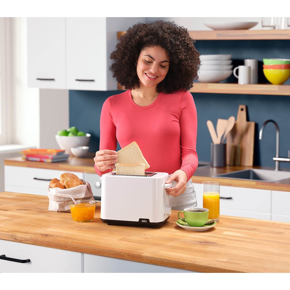 ტოსტერი BRAUN HT1010WH 900W White